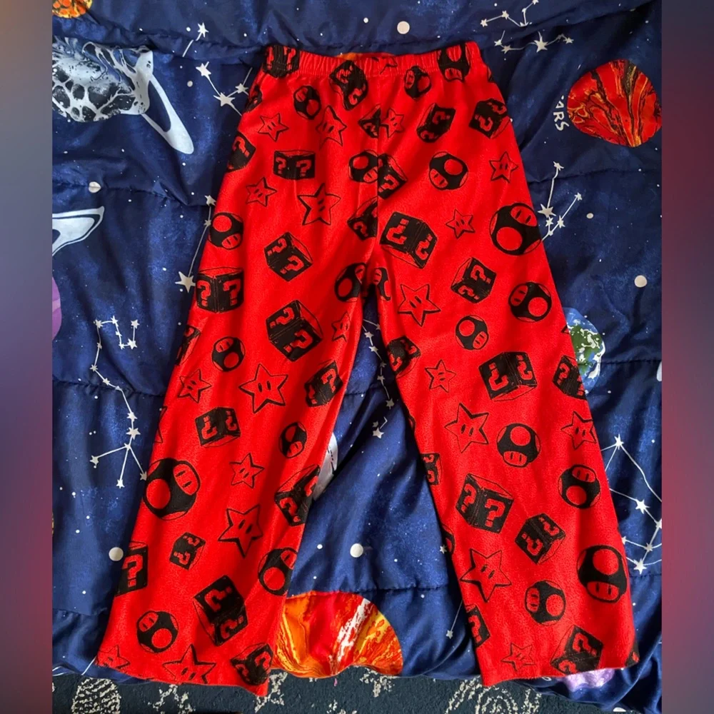 Nintendo Super Mario Movie Boys Pajama Set Size 6 - Picture 8 of 8